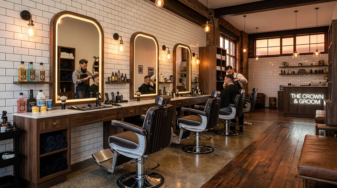 The Crown & Groom Barbershop